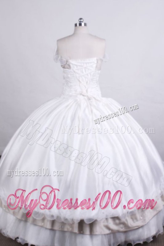 Bodice Tiers Sweet 16 Dresses Decorated by Beading Bowknot